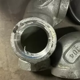 EL-125 TIB Steel Elbow Coupling Npt Pipe #2