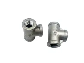 TE-025 TIB Pack Steel Tee Npt Pipe Fitting