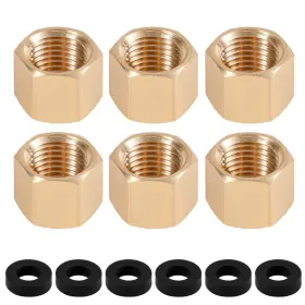 1049579 TINOALY Pipe Rubber Gasket Npt Female Plug Hex Compr 1049579 TINOALY Pipe Rubber Gasket Npt Female Plug Hex Compr