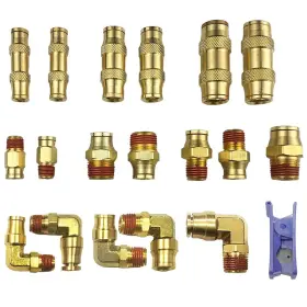 747492903142 TL TOOLEGIN Dot Push Connect Fittings Air Brake