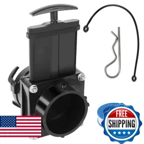 B0FGDDNSVQ TONGASS Rv Waste Valve Body Handle Sewer Replaceme