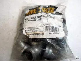 804595940983 TOP PARTS Pipe Cor Malleable Iron Fpt Elbow Pack