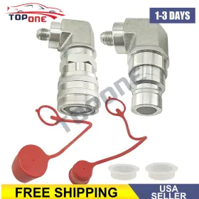 JHQC000001 TOPONE Jic Male Flat Skid Steer Hydraulic Connect