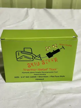 1-216028F TRACTOR RELIEF TOOL Flat Skid Steer Female Coupler