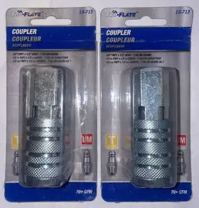 13-713 TRU-FLATE Set Fnpt Body Coupler