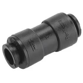 FB8UC8-HBLK TRUESEAL Push Union Fitting Tube Pvdf