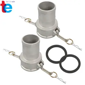 TR86268 TURITRADE Camlock Coupler Lever Serrated Tail