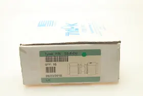 SS8DU-316 TYLOK Double Ferrule Union Tube Steel #3