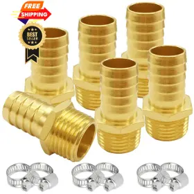 0ZM-IDS-00361 UENEDE Hose Barb Fittings Npt Male