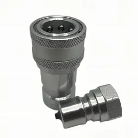 LX-S4-1-2 UNDERCARRIAGE Npt Hydraulic Connect Disconnect #2