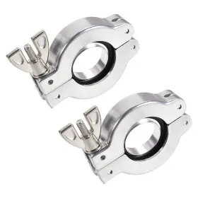 041814075631 UXCELL Vacuum Clamp Wing Nut Center Ring