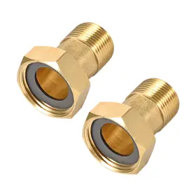 041814111391 UXCELL Pipe Fitting Hex Male Female Connector