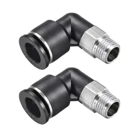 041814452630 UXCELL Push Connect Tube Fitting Male Elbow Od