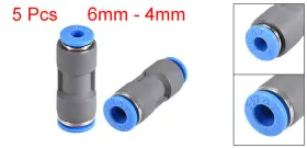 041814767352 UXCELL Straight Push Connectors Union Pipe Tube #2