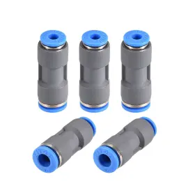 041814767352 UXCELL Straight Push Connectors Union Pipe Tube