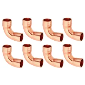 609044401929 UXCELL Elbow Copper Fitting Solder Tube