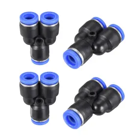 619668096746 UXCELL Od Push Connect Fittings Tee