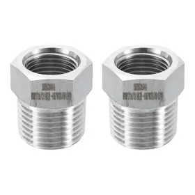 632702338343 UXCELL Steel Reducer Hex Bushing Npt Male Female