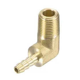 632702357054 UXCELL Hose Barb Fitting Elbow Npt Male Thread