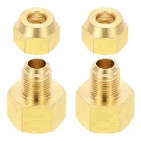 639664458676 UXCELL Flare Female Male Pipe Fitting Nut
