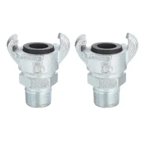 640283098693 UXCELL Air Hose Fitting Lug Male Npt Straight