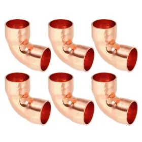 640283202465 UXCELL Elbow Copper Fitting Solder Pure