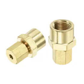 640283361223 UXCELL Tube Od Npt Female Compression Fitting