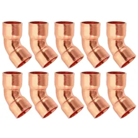 640283545555 UXCELL Elbow Copper Fitting Pure Pipe