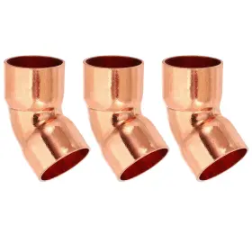 640283545647 UXCELL Elbow Copper Fitting Pure Pipe