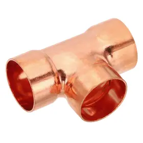 640283546033 UXCELL Tee Copper Fitting Pure Pipe