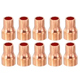 640283546729 UXCELL Copper Reducer Reducing Coupling Fitting