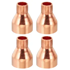 640283547078 UXCELL Copper Reducer Reducing Coupling Fitting