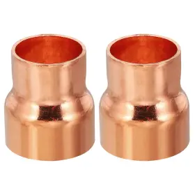 640283547429 UXCELL Copper Reducer Reducing Coupling Fitting