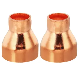 640283547467 UXCELL Copper Reducer Reducing Coupling Fitting
