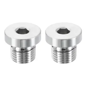 649603120649 UXCELL Steel Pipe Plug Npt Male Thread Inner Hex