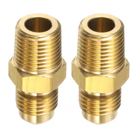 672668293690 UXCELL Flare Tube Fitting Od Npt Male Half Union