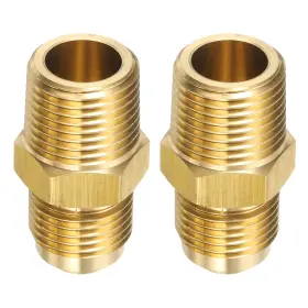 672668293768 UXCELL Flare Tube Fitting Od Npt Male Half Union