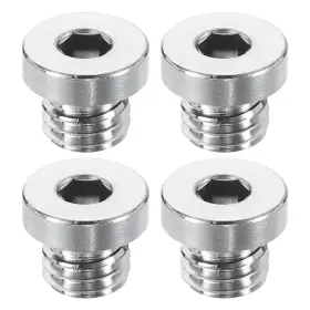 678202149812 UXCELL Steel Pipe Plug Fitting Male Thread Inner