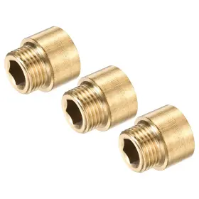 678202387191 UXCELL Extension Pipe Fittings Adapter Connector