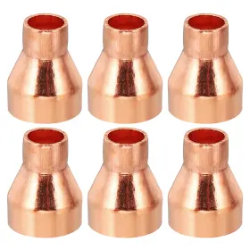 678202387474 UXCELL Copper Reducer Pure Reducing Coupling