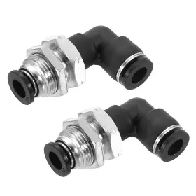 679209196649 UXCELL Push Connect Fittings Elbow Pneumatic