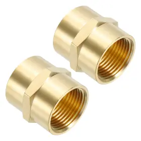 680520056093 UXCELL Pack Npt Coupler Plumbing Pipes Shower