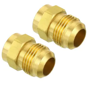 683867405050 UXCELL Male Thread Flare Tube Fitting Pipe