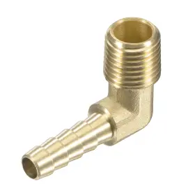 688391505771 UXCELL Hose Barb Fitting Elbow Npt Male Thread