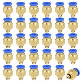 688391555905 UXCELL Pneumatic Air Straight Fitting Tube Od
