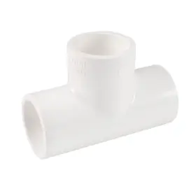 Uxcell 700724899873 25mm X 3 Ways Metric T Shaped Tee Pvc U Drainage Pipe Connector Fitting