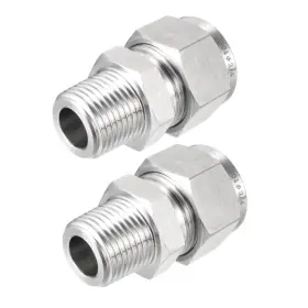 714998809643 UXCELL Compression Tube Fitting Npt Male Od