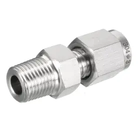714998809896 UXCELL Compression Tube Fitting Male Od Double