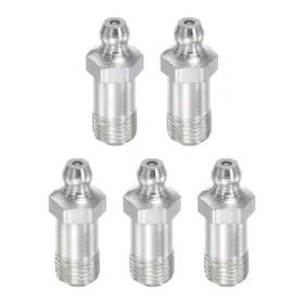 724708803519 UXCELL Steel Straight Grease Fitting Thread