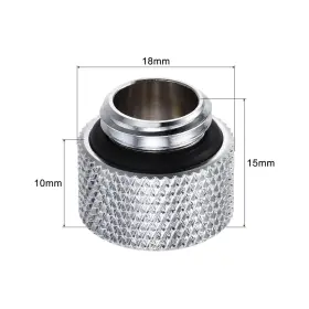 747709009506 UXCELL Male Female Extender Fitting Water #2